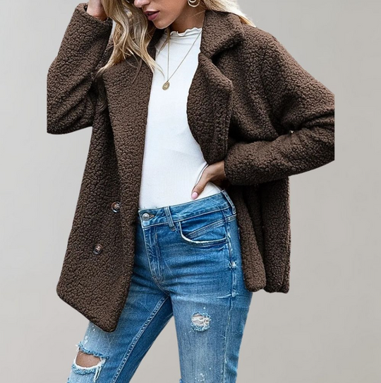 EB | Warme und Flauschige Damenjacke