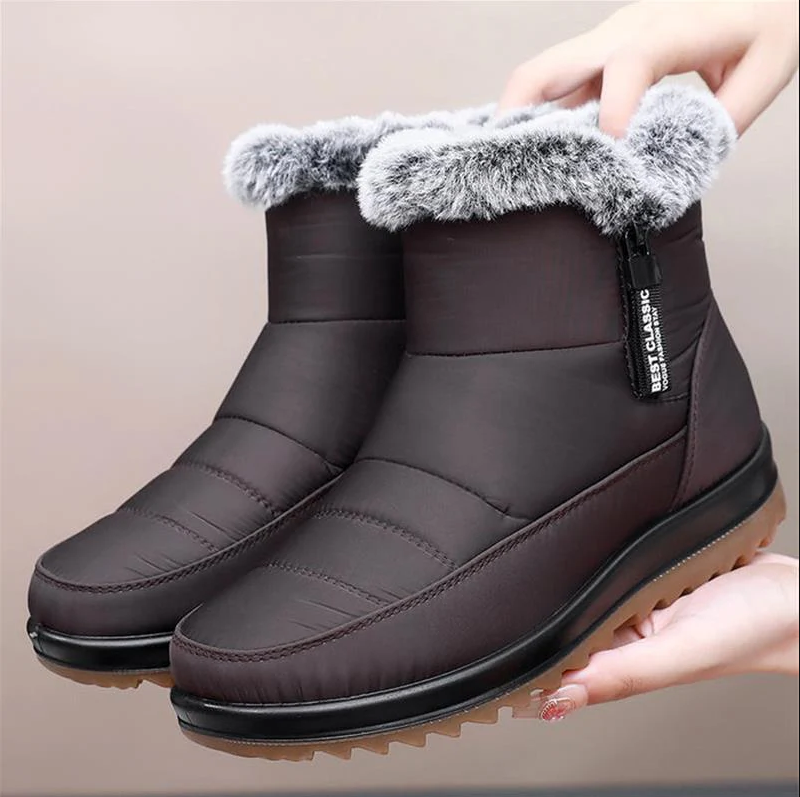 EB | Winterstiefel Aus Baumwolle für Frauen