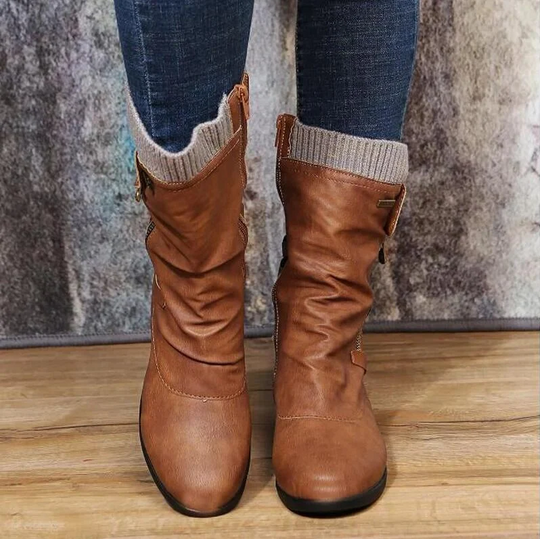 EB | Bequeme und Gemütliche Damen-Winterstiefel