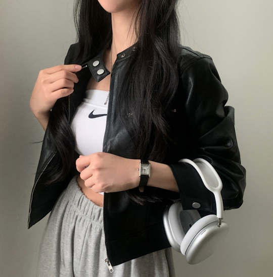 EB | Retro-Reißverschlussjacke mit hohem Kragen