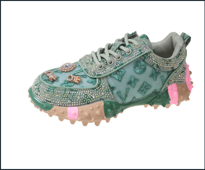 EB | Funkelnde Diamanten Schuhe