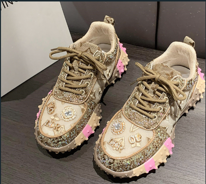 EB | Funkelnde Diamanten Schuhe