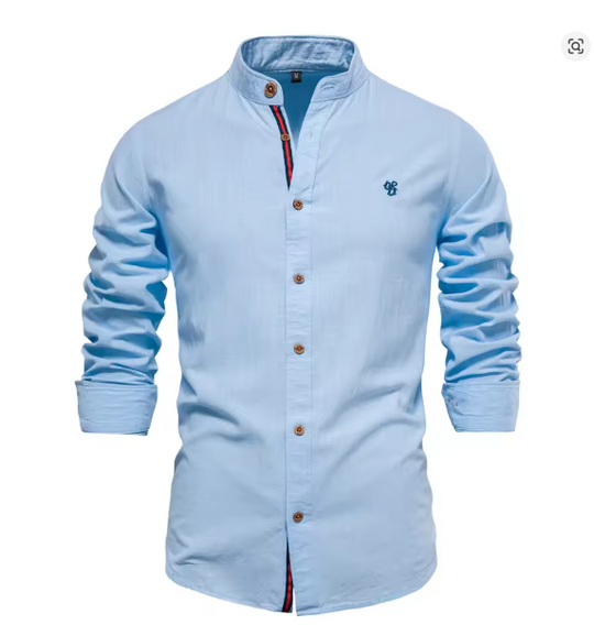 EB | Herren Elegantes Leinenhemd