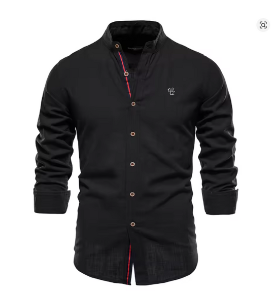 EB | Herren Elegantes Leinenhemd