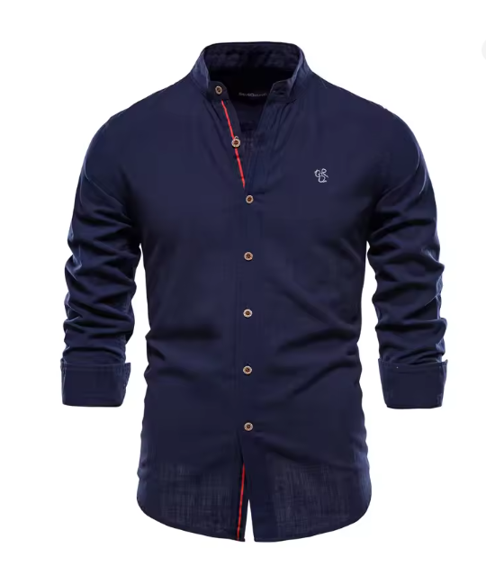 EB | Herren Elegantes Leinenhemd