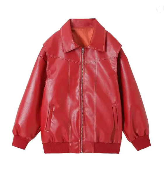 EB | Leren Bomberjack
