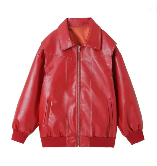 EB | Leren Bomberjack