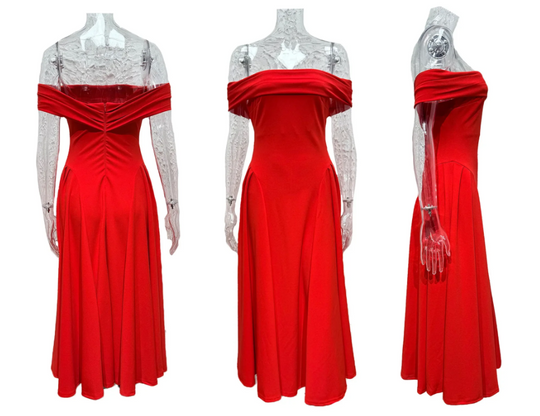 EB | Midi-Kleid Elegant Blau