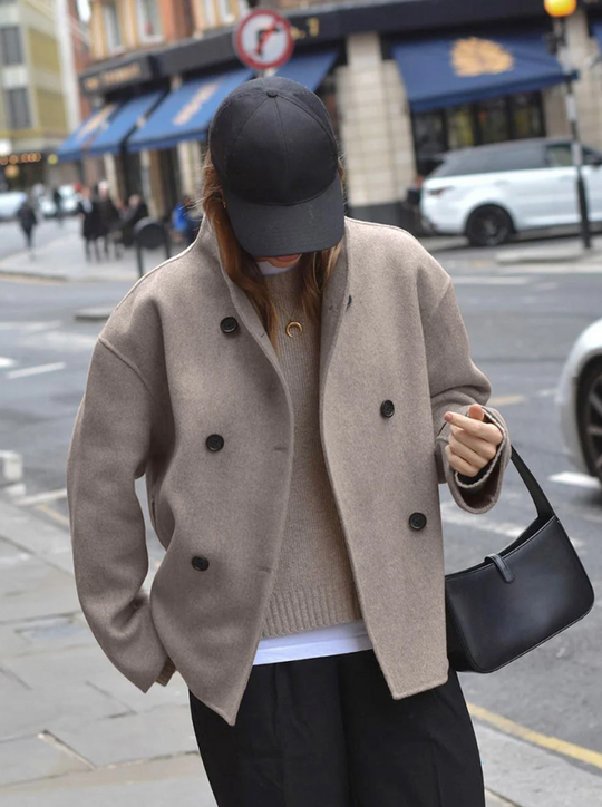 EB | Trendiger Damenmantel Im Oversize-Fit