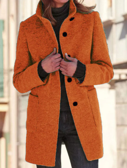 EB | Stilvoller & Eleganter Button-Down-Mantel