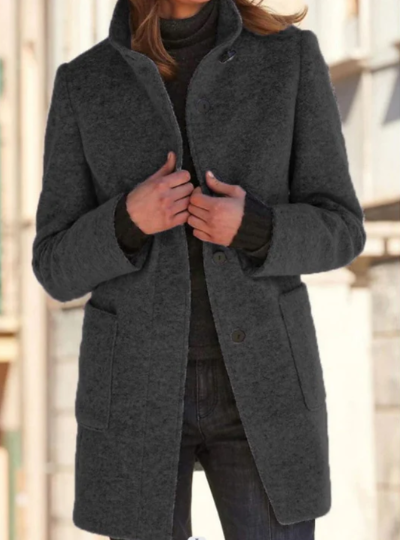 EB | Stilvoller & Eleganter Button-Down-Mantel