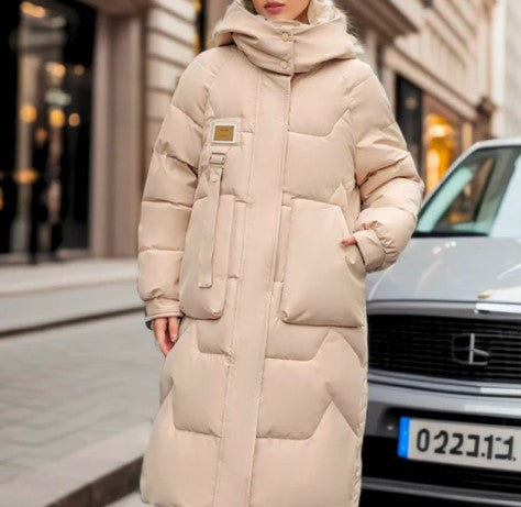 EB | Lange Pufferjacke Winterparka