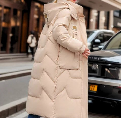 EB | Lange Pufferjacke Winterparka