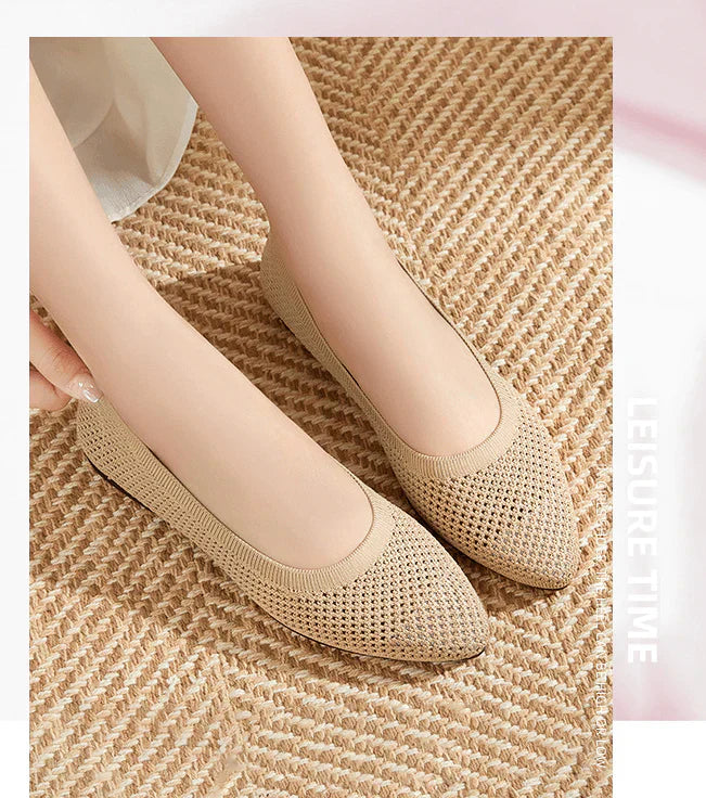 EB - graue orthopädische ballerinas