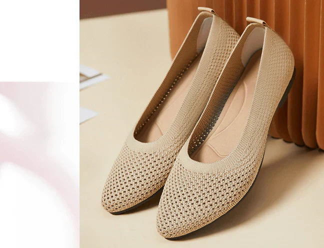 EB - graue orthopädische ballerinas