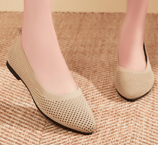 Graue Orthopädische Ballerinas EB