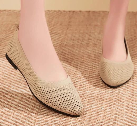 EB - graue orthopädische ballerinas
