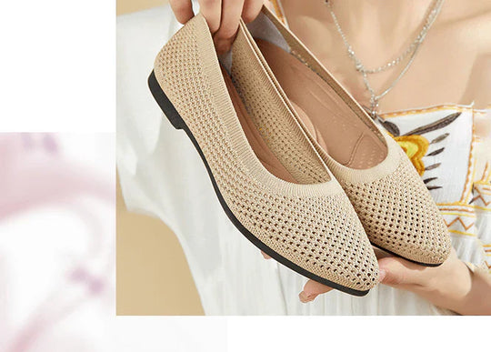 EB - graue orthopädische ballerinas