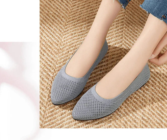 EB - graue orthopädische ballerinas