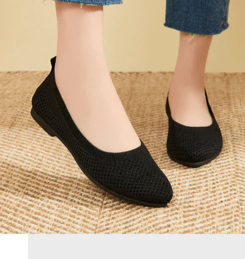 EB - graue orthopädische ballerinas