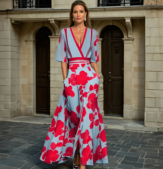 EB | Elegantes Kleid mit Blumenmuster