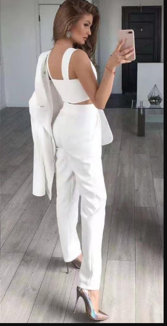 EB | 3 Teiliges Satz mit Blazer, Top und Hose