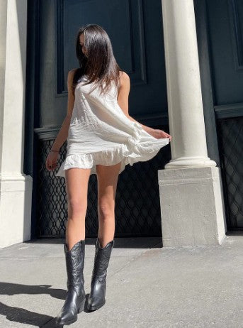 EB | Elegante Metallische Cowboylatschen