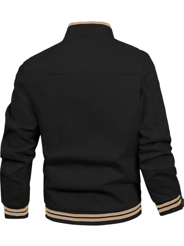 EB | Zeitlos bequeme Herrenjacke mit Stehkragen