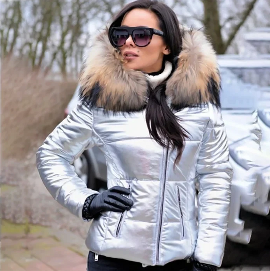 EB | Eleganter Wintermantel mit Kunstfell