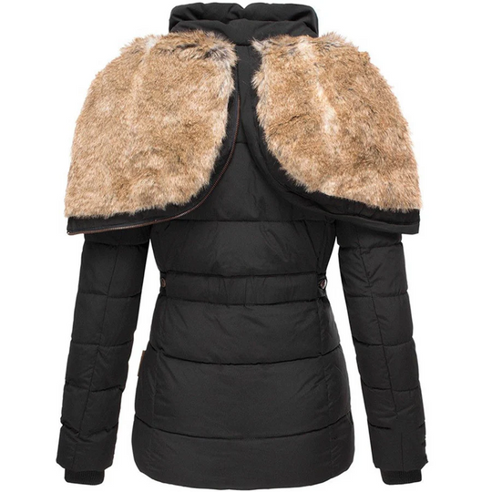 EB | Damen-Wintermantel mit Fellkapuze