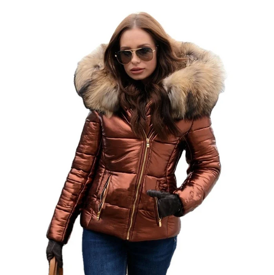 EB | Eleganter Wintermantel mit Synthetischer Fell