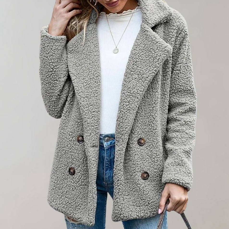 EB | Warme und Flauschige Damenjacke