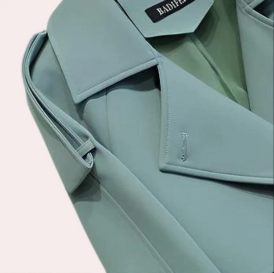EB | Eleganter Langer Trenchcoat für Damen