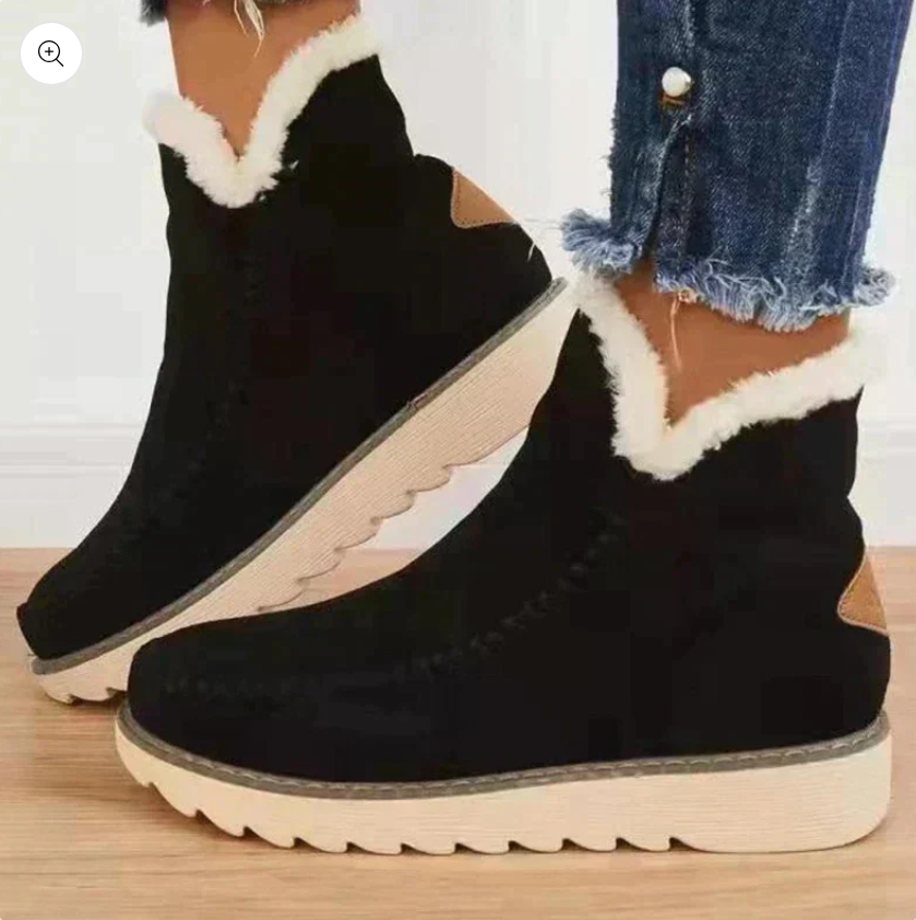 EB | Stilvolle und Bequeme Lederstiefel mit Warmem Futter