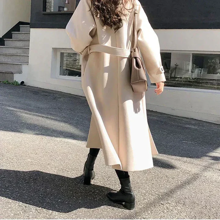 EB | Eleganter Wintermantel für Damen, Lang und Warm