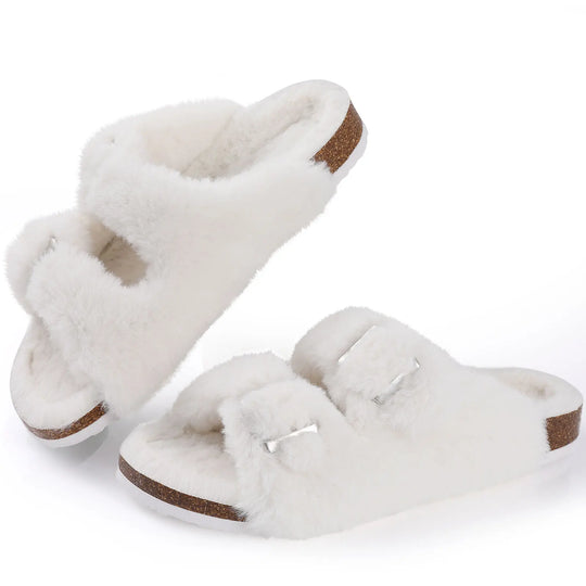 EB - Chic Winter-Plüsch-Fellpantoffeln für Damen
