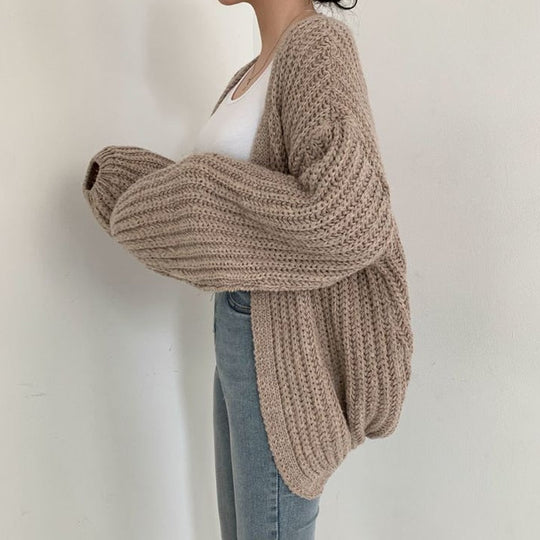 EB | Grobstrick Oversized Weste