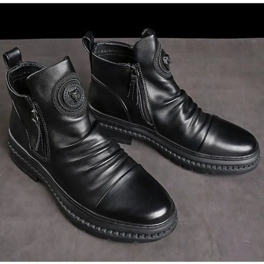 Herren Lederstiefel EB