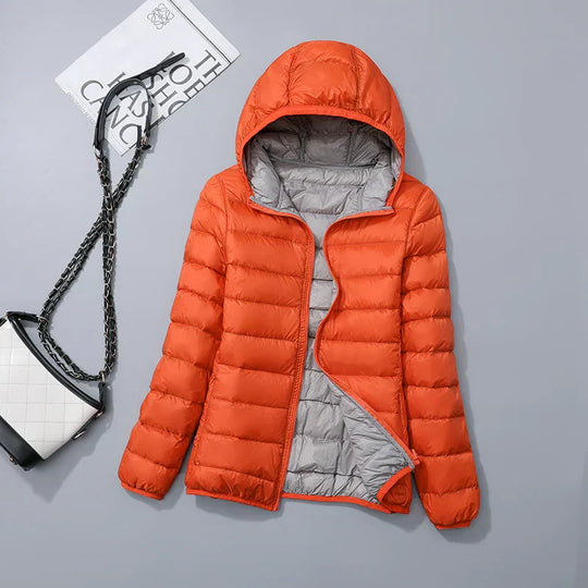 EB | Kapuzen Daunenjacke Spezielle Winter