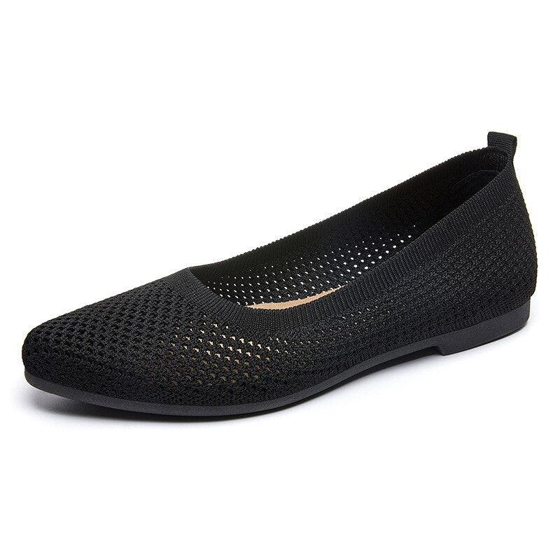 Graue Orthopädische Ballerinas EB
