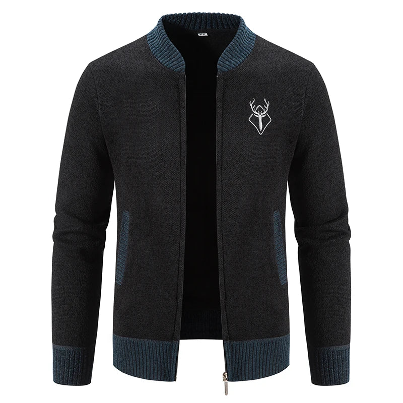 EB | Lässige Strickjacke für Herren aus hochwertigem Garn
