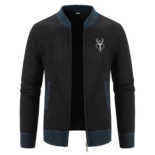 EB | Lässige Strickjacke für Herren aus hochwertigem Garn