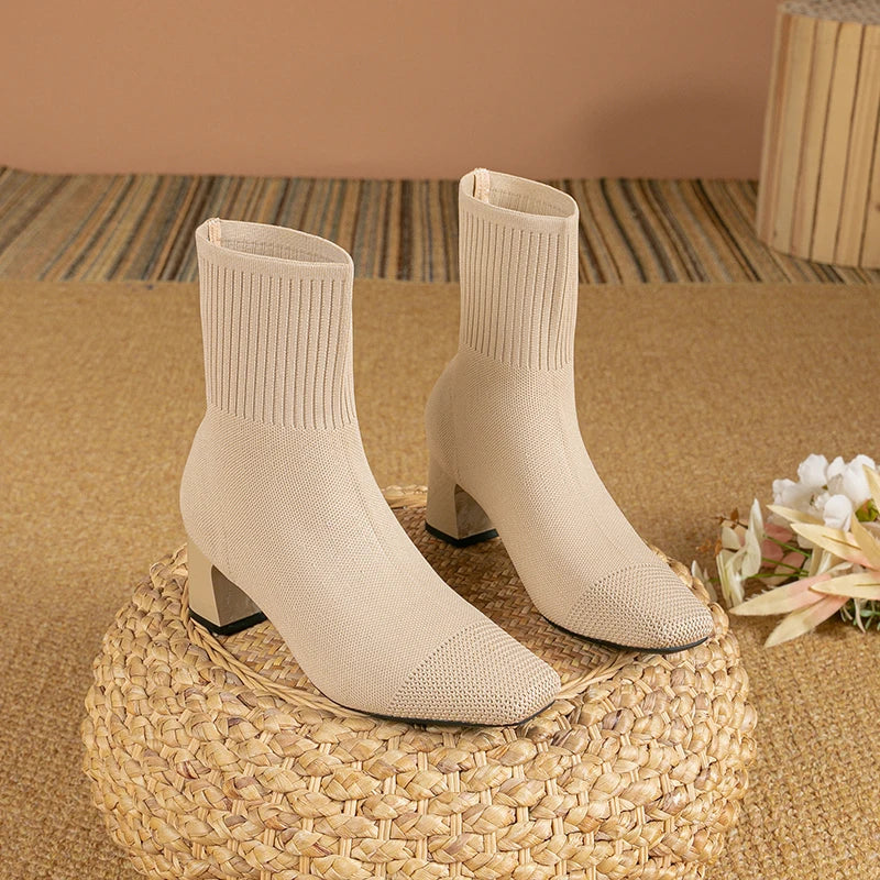 Jelena Bequeme Schlittschuhsockenstiefel EB