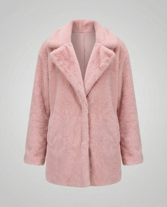 Faux Fur Winterjacke Damen | EB