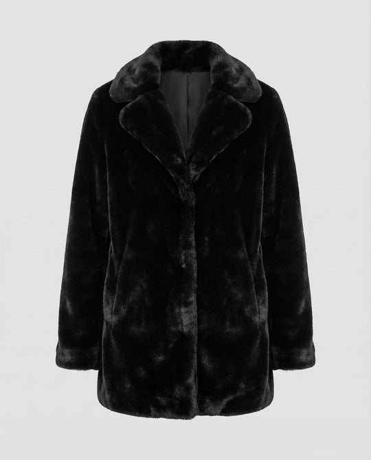 Faux Fur Winterjacke Damen | EB