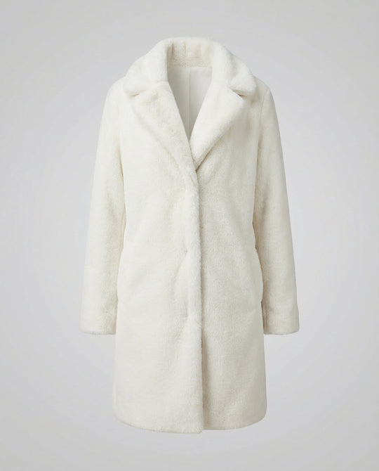 Faux Fur Winterjacke Damen | EB
