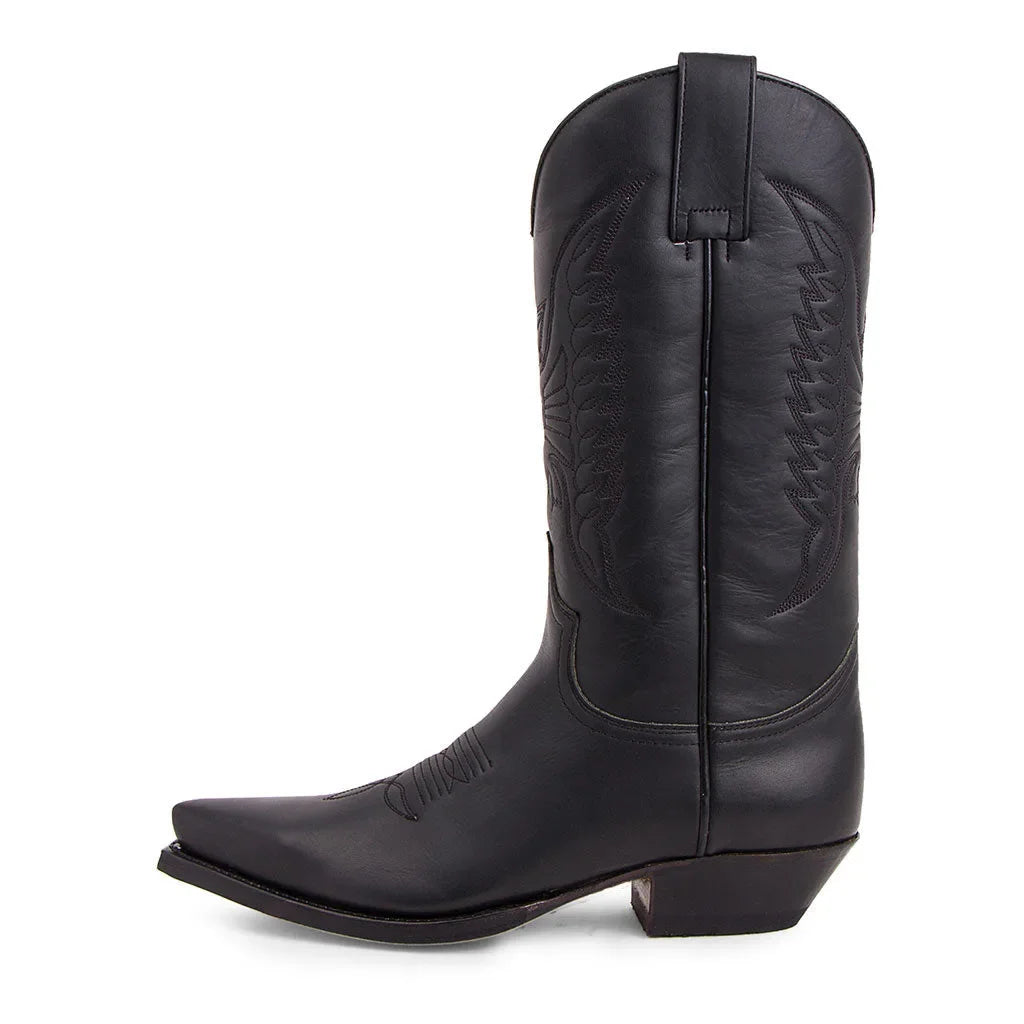 Klassische bestickte Cowboystiefel für zeitlosen Stil EB
