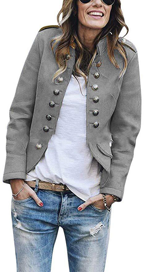 EB | Blazer Mit Modernen Knöpfen Für Einen Schlanken, Trendigen Look