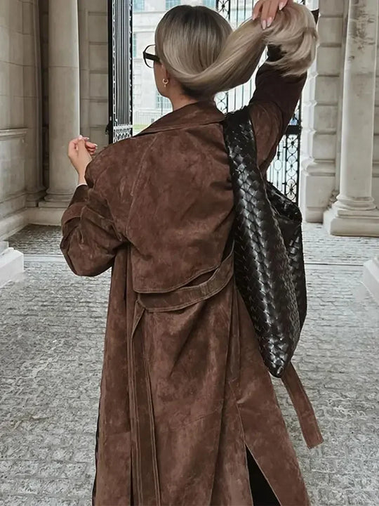 EB | Faux Suede Winterjacke für Damen