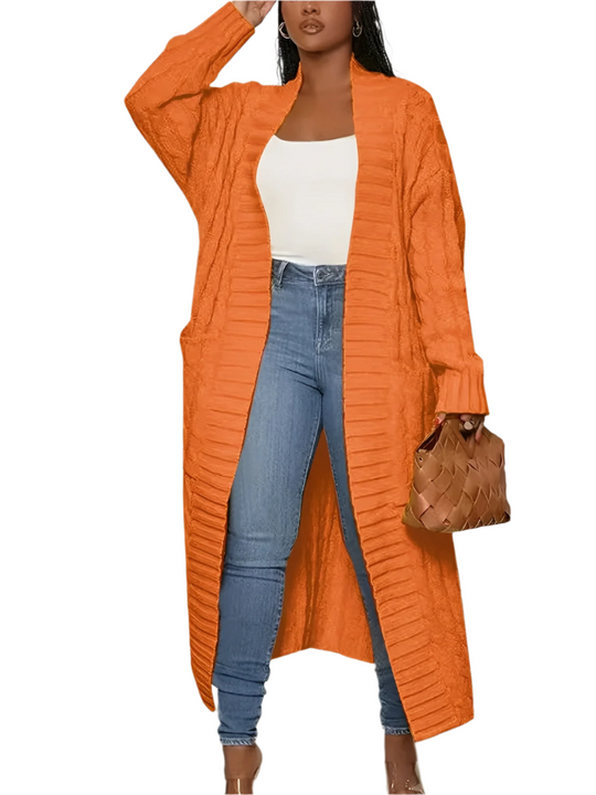 EB | Gestickte Lange Damenjacke